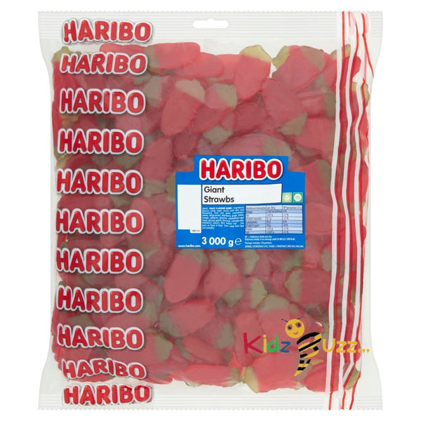 HARIBO Giant Strawbs 3000g
