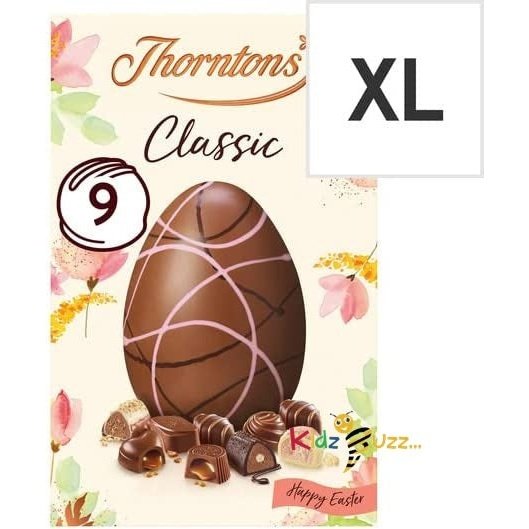 Thorntons Classic Easter Egg 262G Delicious Tasty And Twisty Treat Gift Hamper, Christmas,Birthday,Easter Gift
