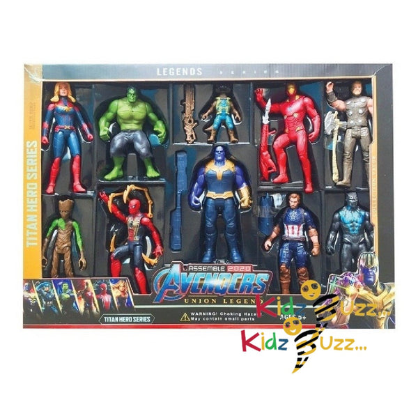 Avengers 10 PCS Union Legend With Light Effect