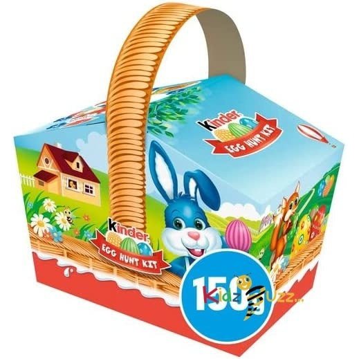 Kinder Egg Hunt Kit 150G Twisty Treat Gift Hamper, Birthday Present,Chirstmas,Easter,Thank You