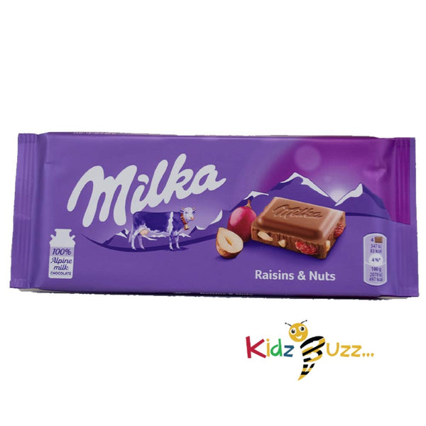 2 MILKA Chocolate Bars Variety Flavours MILKA Cherry Cream - 100g
