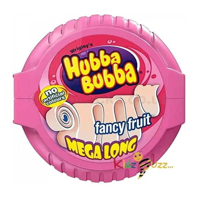 WRIGLEY'S HUBBA BUBBA Fancy Fruit MEGA Long Full Box