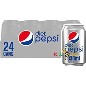 Pepsi Diet, 24 x 330ml Cans