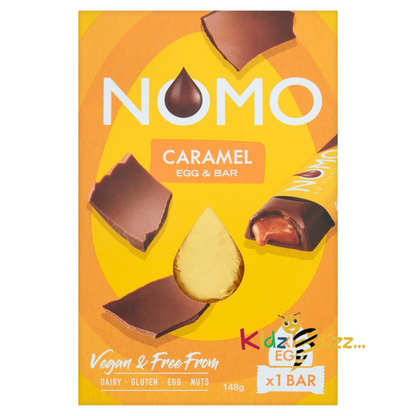 Nomo Caramel Egg & Caramel Chocolate Bar 148G