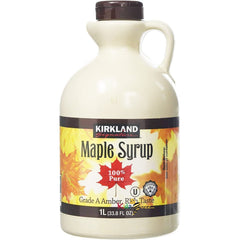 Kirkland Signature Canadian Maple Syrup - 2 × 1L Delicious Tasty And Twisty Treat