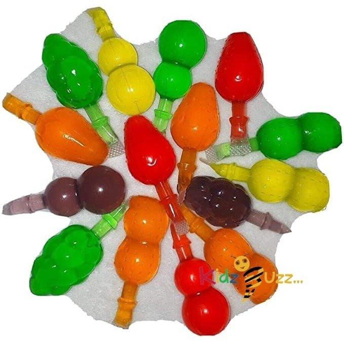 Jelly Fruits Halal Fruity Jellies Fruit Pops TiK Tok Challenge Candy Sweets Kids Birthday Parties Festival 300G 15 Pcs