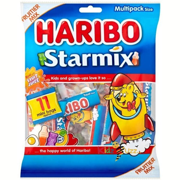 Haribo Starmix Multipack Bag 176g Delicious Special For Easter Tasty And Twisty Treat