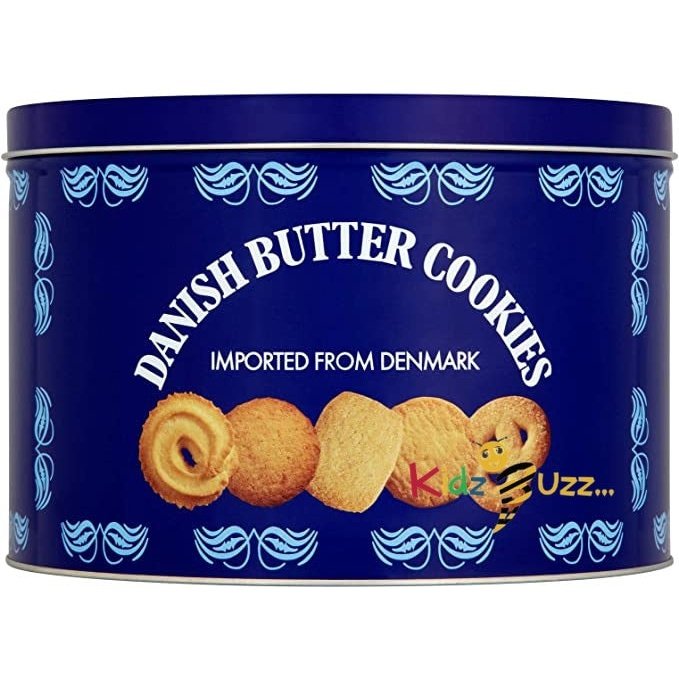 DANISH Butter Cookies - 908G TIN Package - Best Gift Offer