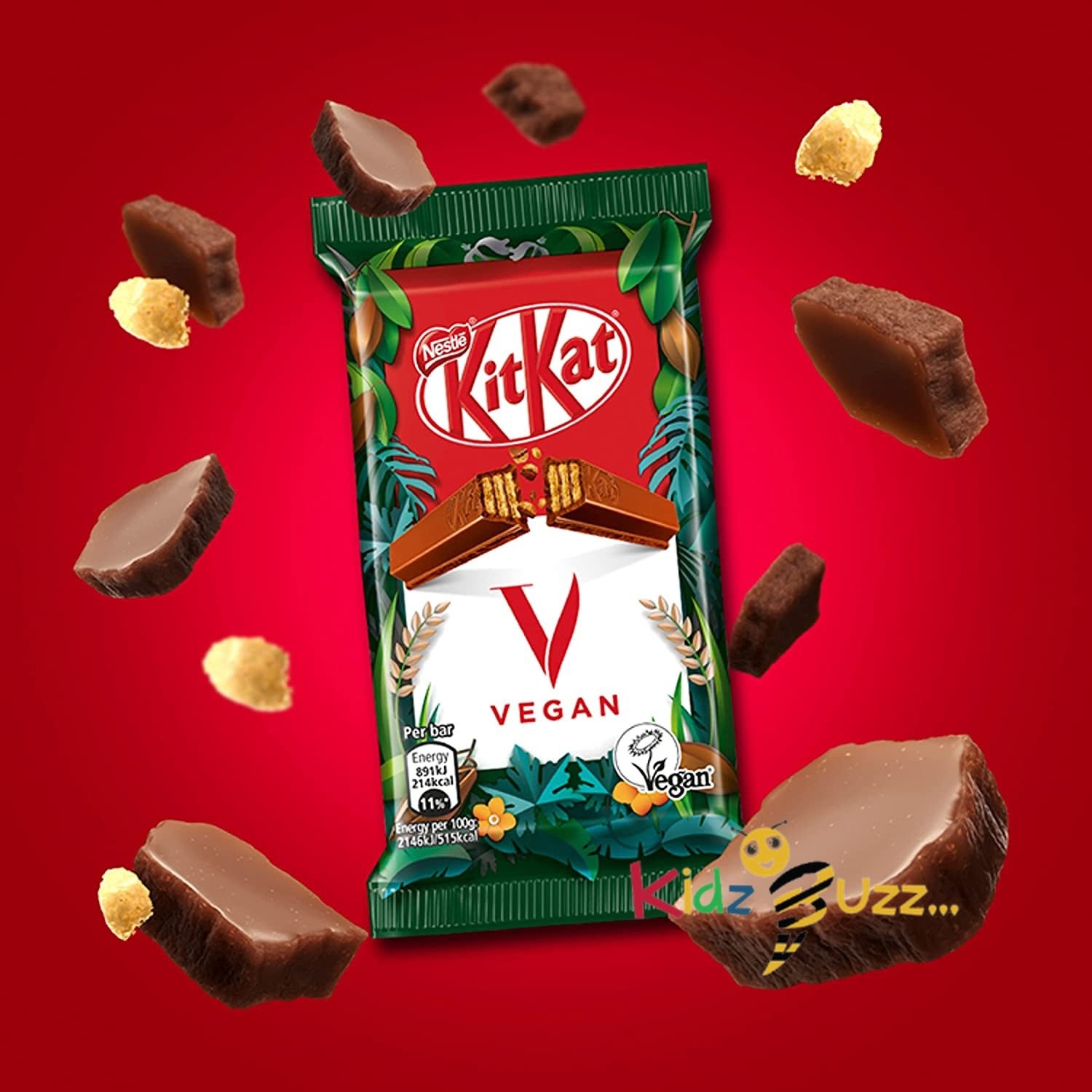 Kit Kat 4 Finger Vegan Chocolate Bar 41.5g kidzbuzzz