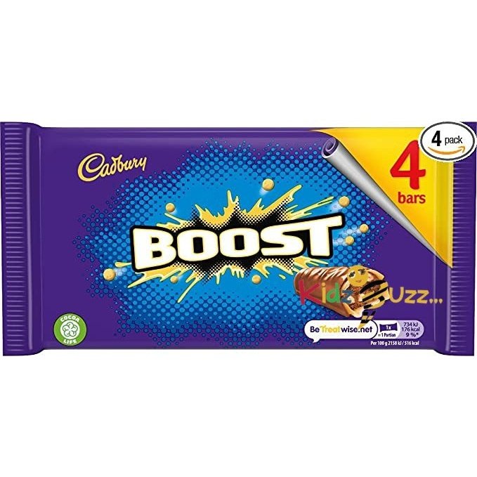 Cadbury Boost Chocolate Bar, 160g