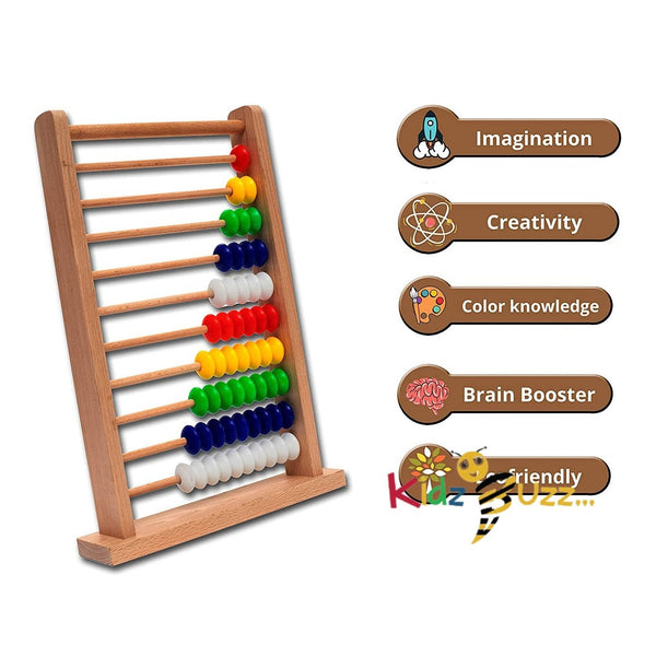 Wooden Colourful Bead Abacus