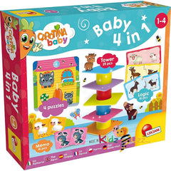 Lisciani 79872 Carotina Baby 4 in 1 Toy for Kids