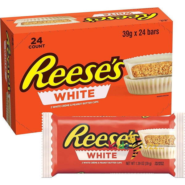 White Reese's Peanut Butter Cups 39 g Pack of 24