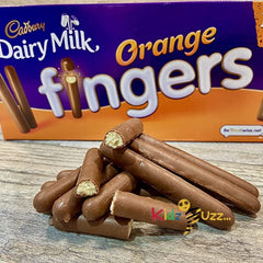 2 x Orange Fingers Milk Chocolate Biscuits 114g
