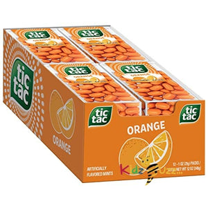Tic Tac Mints, Orange (12 Count)