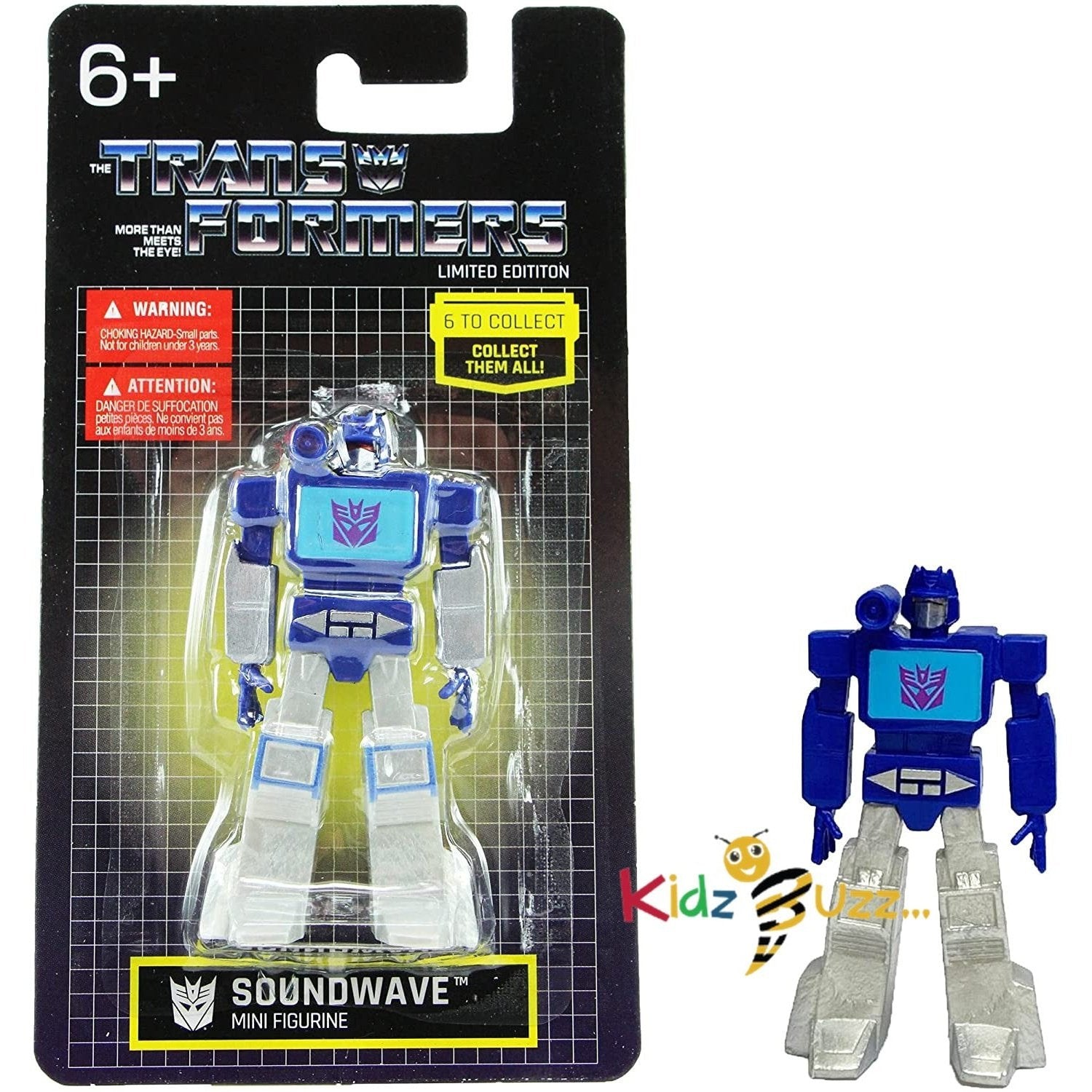 Limited Edition Original Transformers 2.5" Mini Figure Soundwave
