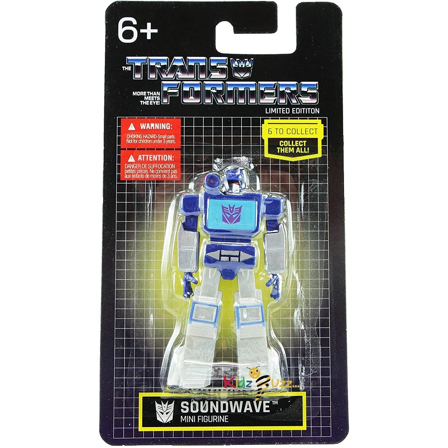 Limited Edition Original Transformers 2.5" Mini Figure Soundwave