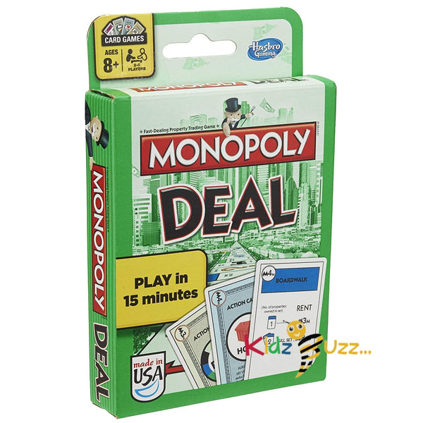 Monopoly Deal Card Game for Kids
