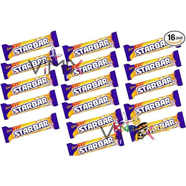 Cadbury STARBAR Milk Chocolate Bars 49 g 16