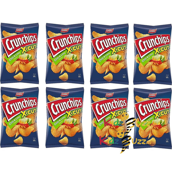 Crunchips X-Cut Chili & Lime 1×12×75g