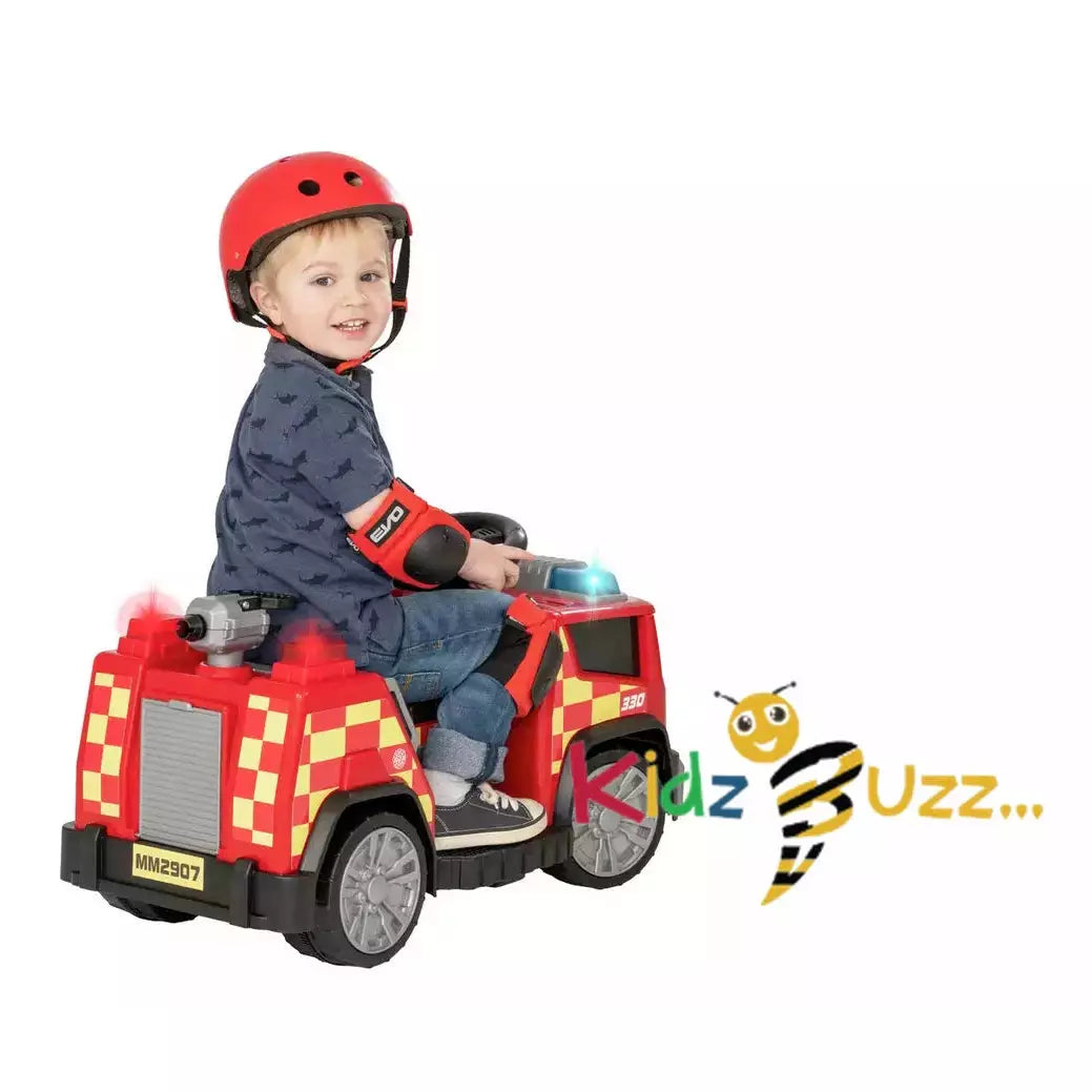 6v ride on discount fire engine bike