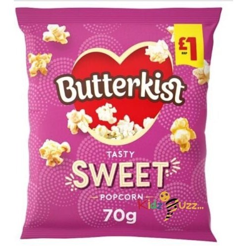 Butterkist Tasty Sweet Popcorn 70g X15