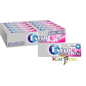 WRIGLEY'S EXTRA  BUBBLEMINT CHEWING GUM 60 PACKS