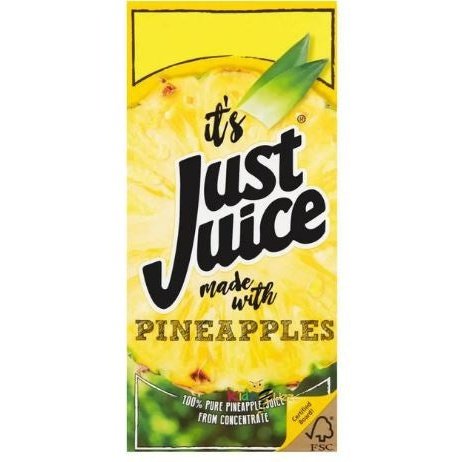 Just Juice Pineapple 1 X 24 200ML