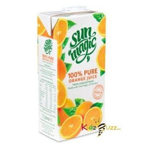 Sunmagic 200ml 100% Pure orange Juice 1 X 24