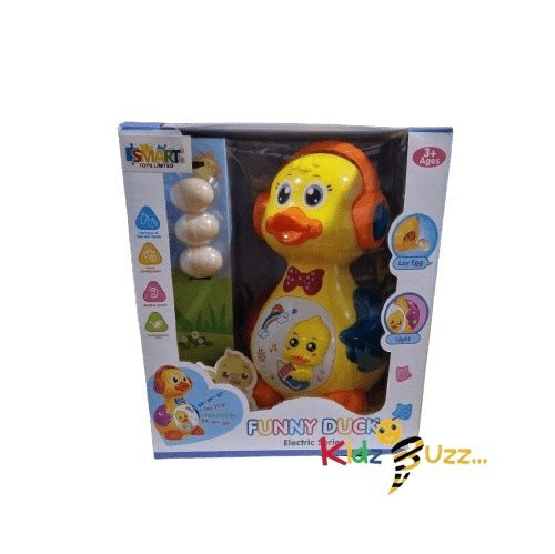 Beautiful Light & Music Electric Series Funny Duck Toys For Kids