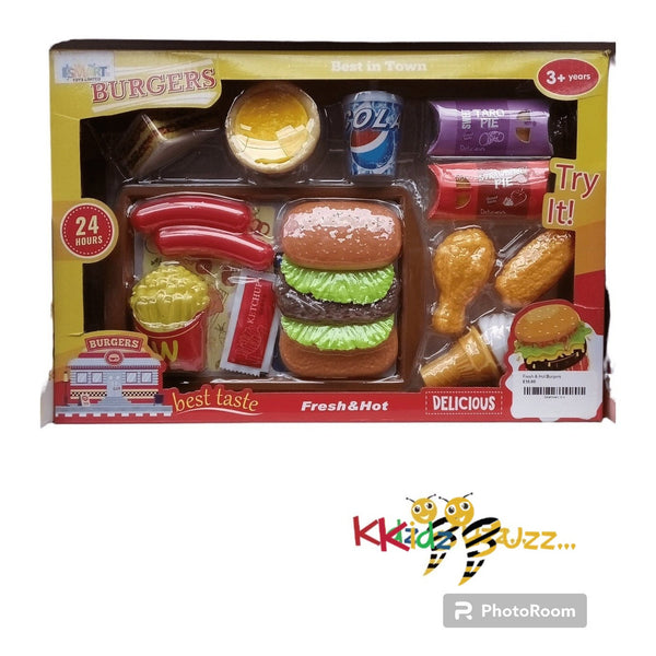 Fresh & Hot Burgers
