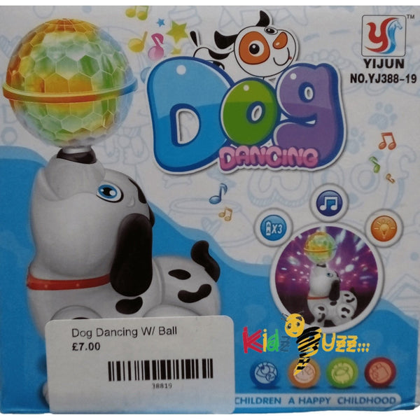 Dog Dancing W/ Ball - kidzbuzzz