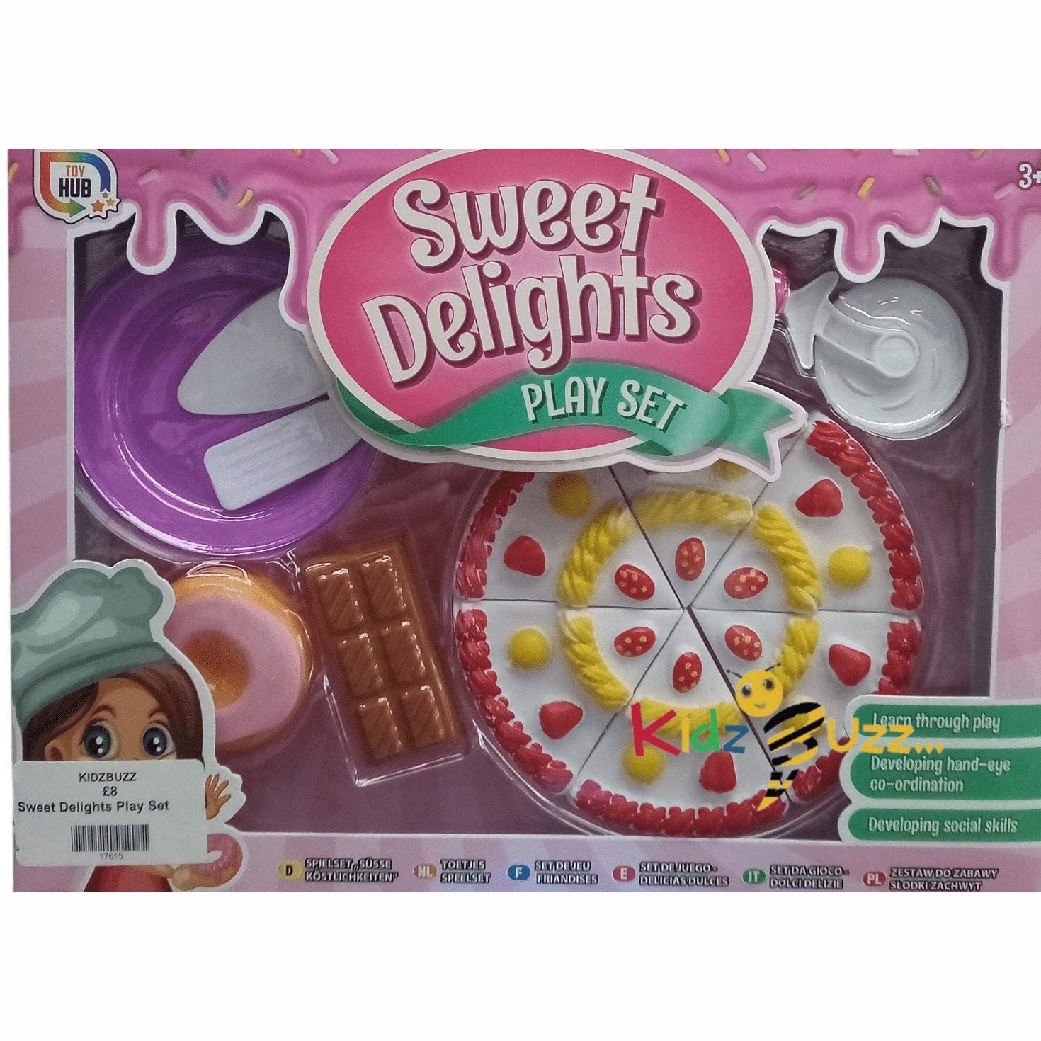 Sweet Delights Play Set - kidzbuzzz