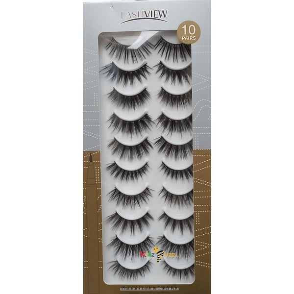 Eyelashes W/Glue Style 3
