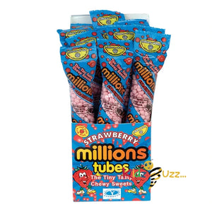 Millions Tube Strawberry 60 g