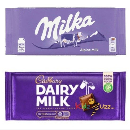 Milka Alpine Milk & Dairy Milk Hamper