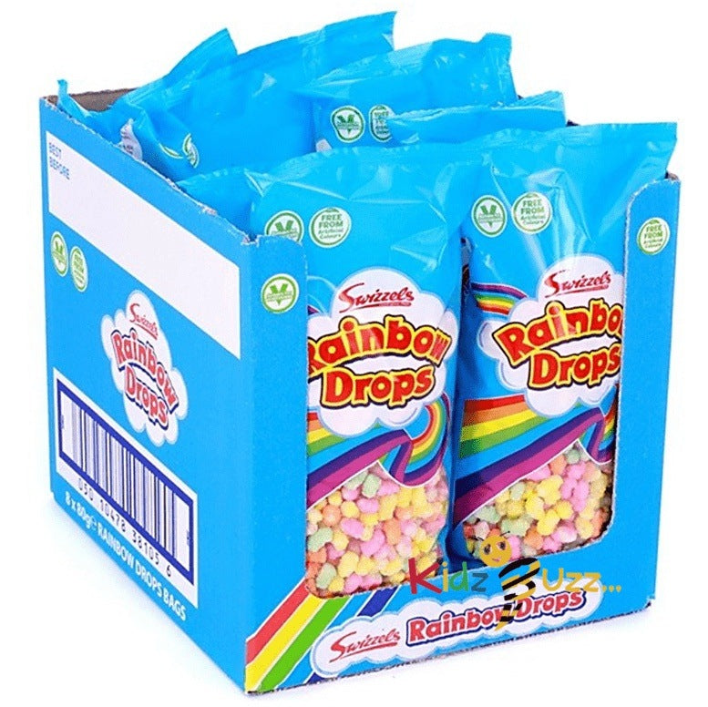 Rainbow Drops 80g x 8 Twisty And Tasty Treat Gift Hamper, Birthday Present, Chirstmas, Easter, Thank You Gift