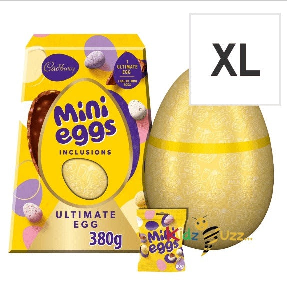 Cadbury Mini Eggs Inclusions Ultimate Easter Egg 380g, Best Gift For Easter