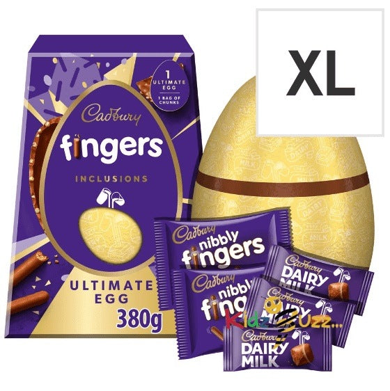 Cadbury Fingers Ultimate Easter Egg 380g, Best Gift For Easter