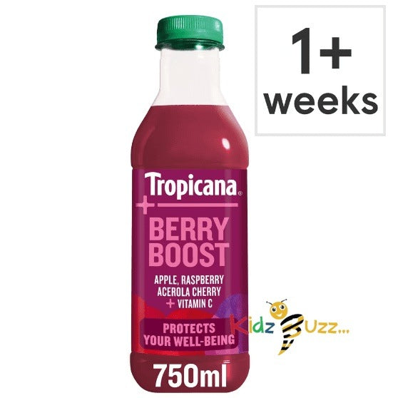 Tropicana Plus Berry Boost Juice Drink 750Ml