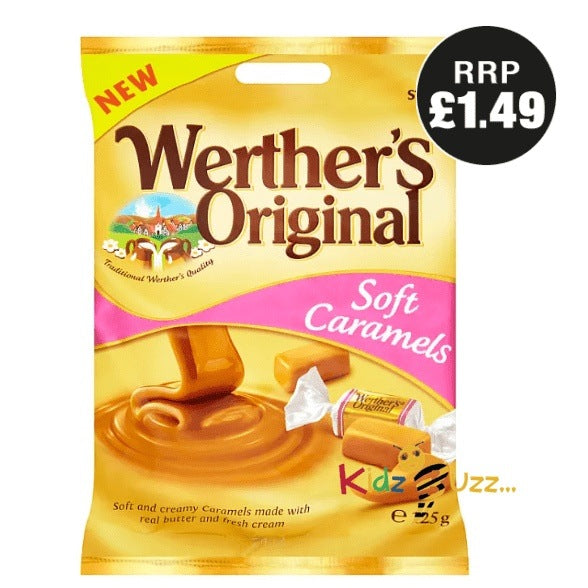 Werther's Original Soft Caramel, 125g - kidzbuzzz
