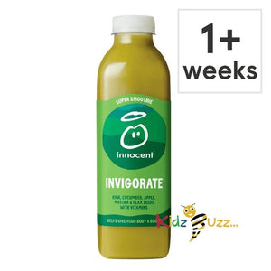 innocent Super Smoothie Invigorate, Kiwi & Cucumber Juice with Vitamins 750ml