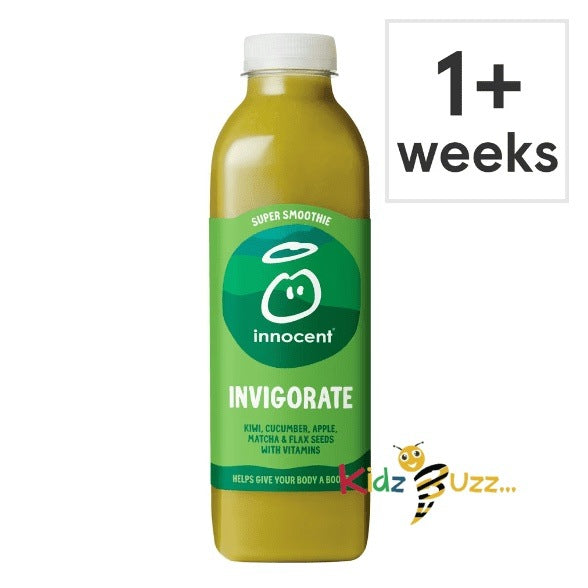 innocent Super Smoothie Invigorate, Kiwi & Cucumber Juice with Vitamins 750ml
