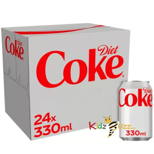 Diet Coke 24 Cans (24x330ml) - kidzbuzzz