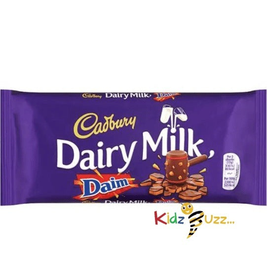 Cadbury Dairy Milk Daim Chocolate, 120g