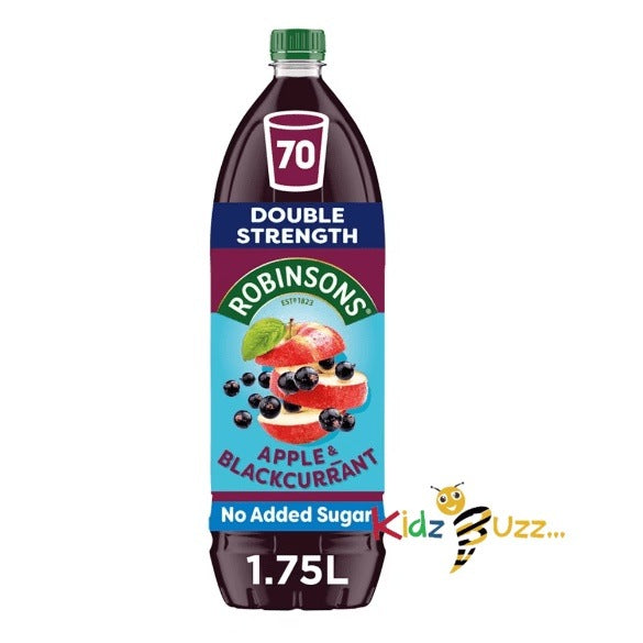 Robinsons Double Strength Apple & Blackcurrant Squash 1.75L