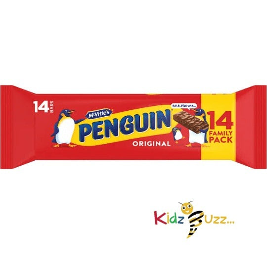 McVitie's Penguin Original Bars Family Pack 14 x 24.6 g 344.4g