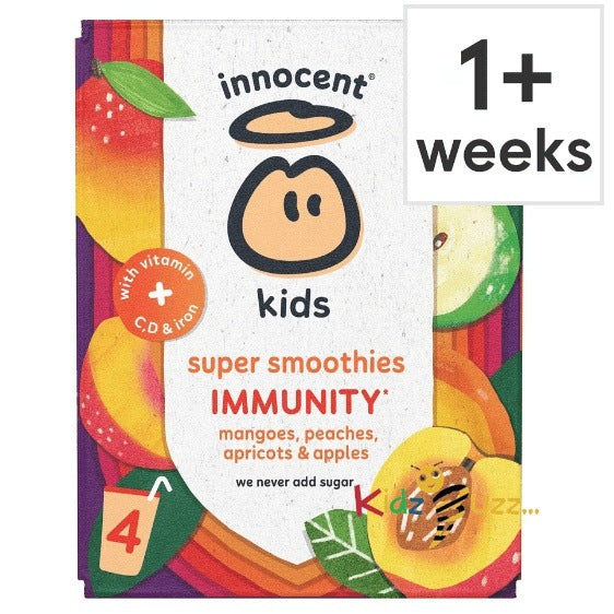 innocent Kids Super Smoothies Mangoes, Peaches, Apricots & Apples 600ml