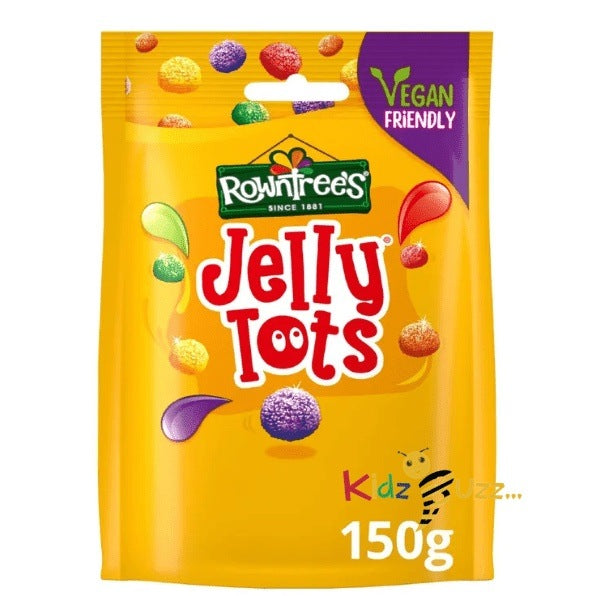 Rowntree's Jelly Tots Sweets Sharing Bag 150g - kidzbuzzz