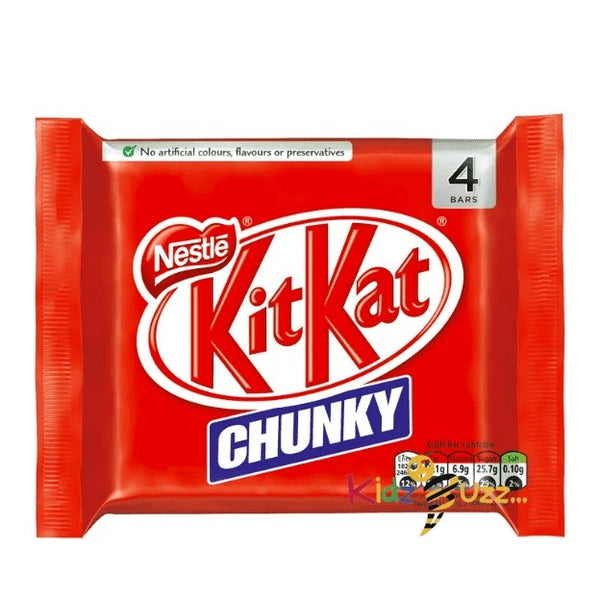Nestle KitKat Chunky, 32g Pack of 4